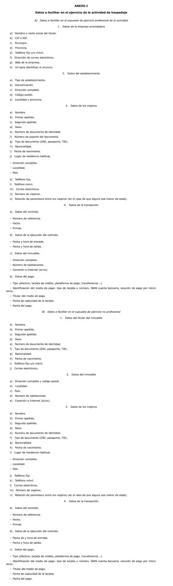 updated traveler's information model