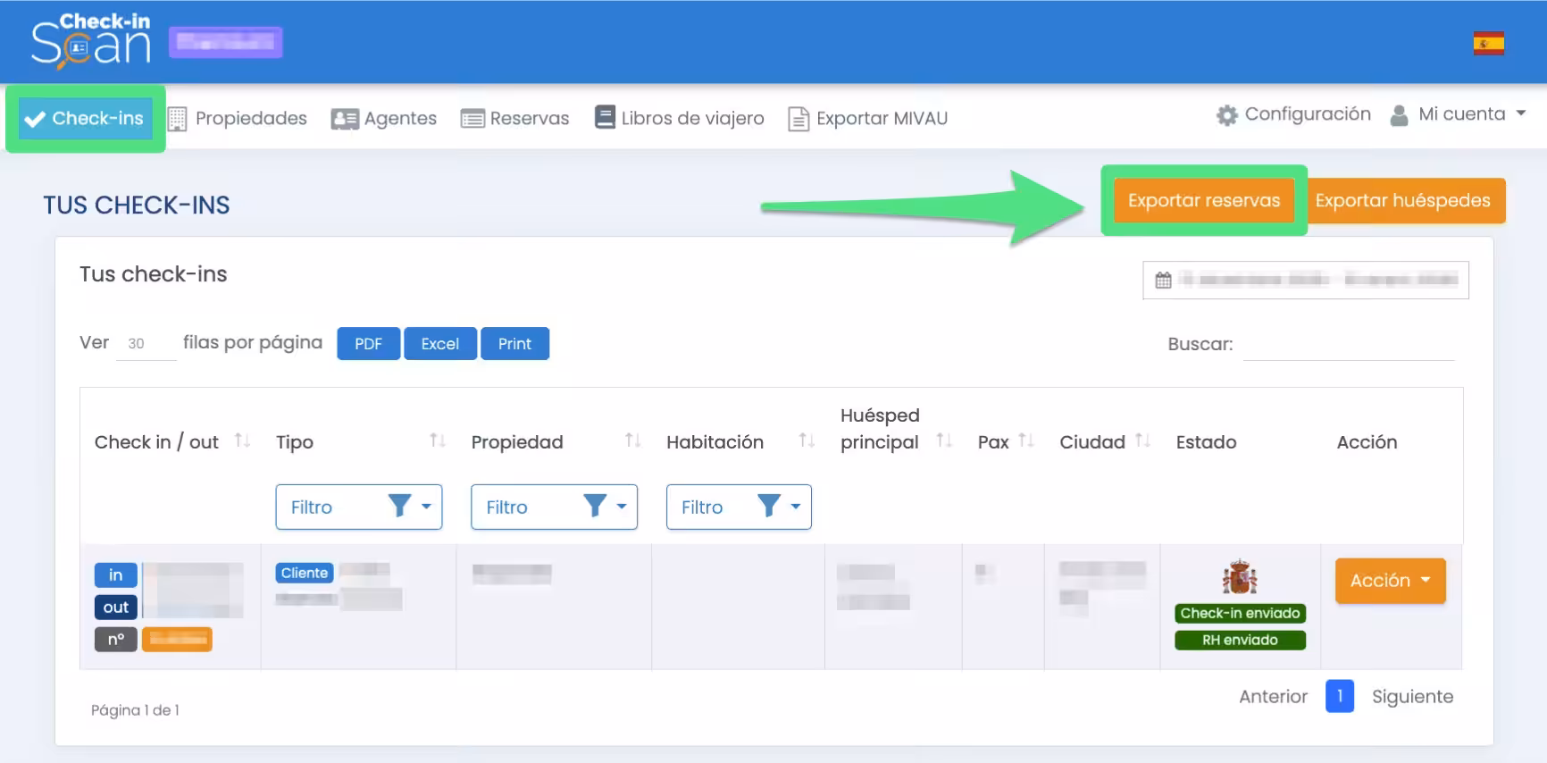 Orden VAU/1560/2025: Modelo informativo para depósito de arrendamientos de corta duración 6 panel de control web
