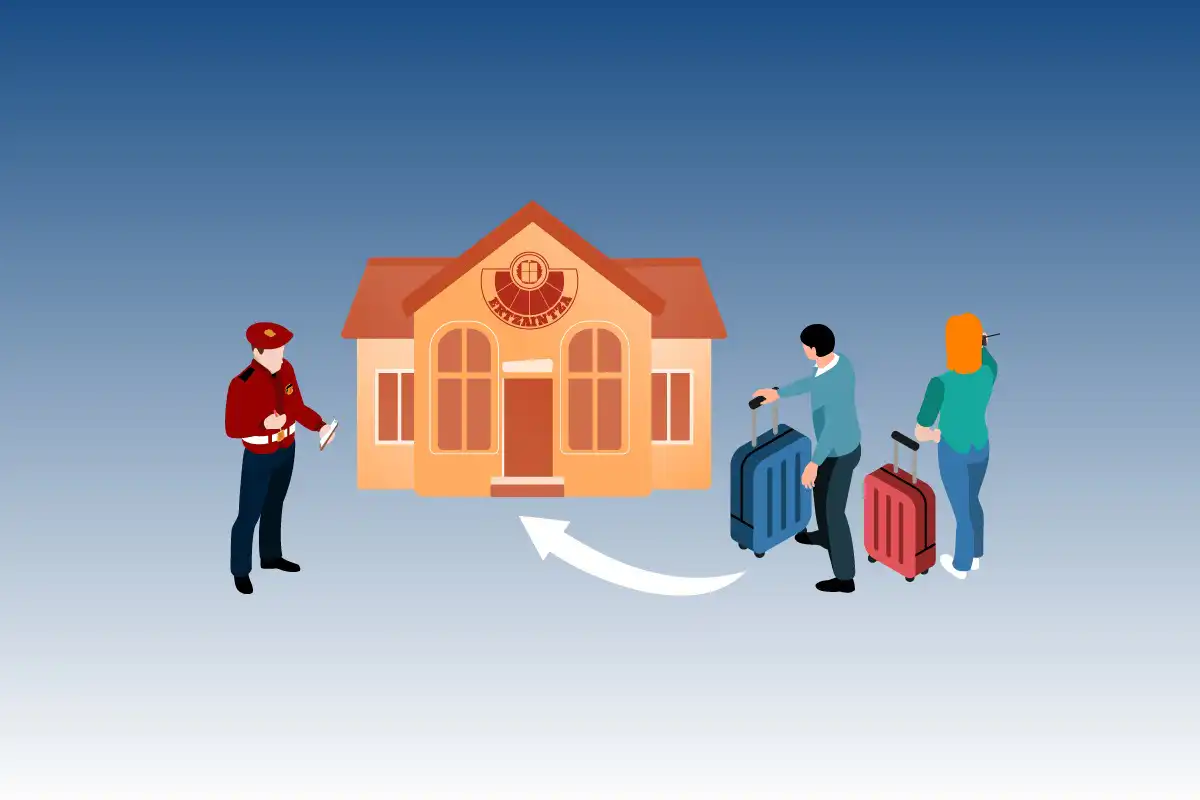 guest registration at the Ertzaintza (Basque Police)